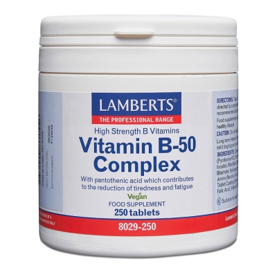 Lamberts Vitamin B 50 Complex 250 tabs